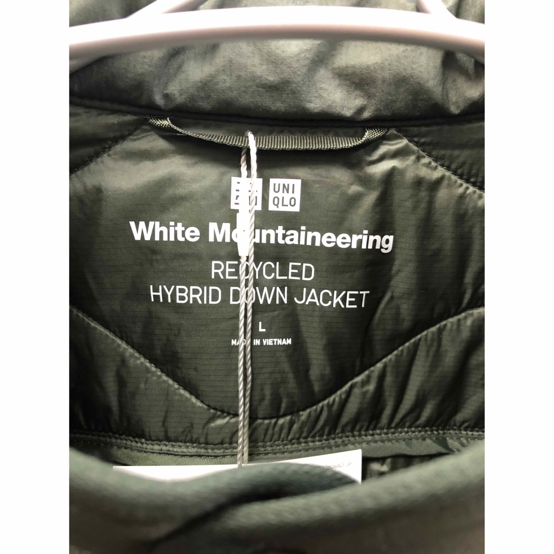 UNIQLO(ユニクロ)の23AW ユニクロ ホワイトマウンテニアリング ハイブリッドダウンジャケット L メンズのジャケット/アウター(ダウンジャケット)の商品写真