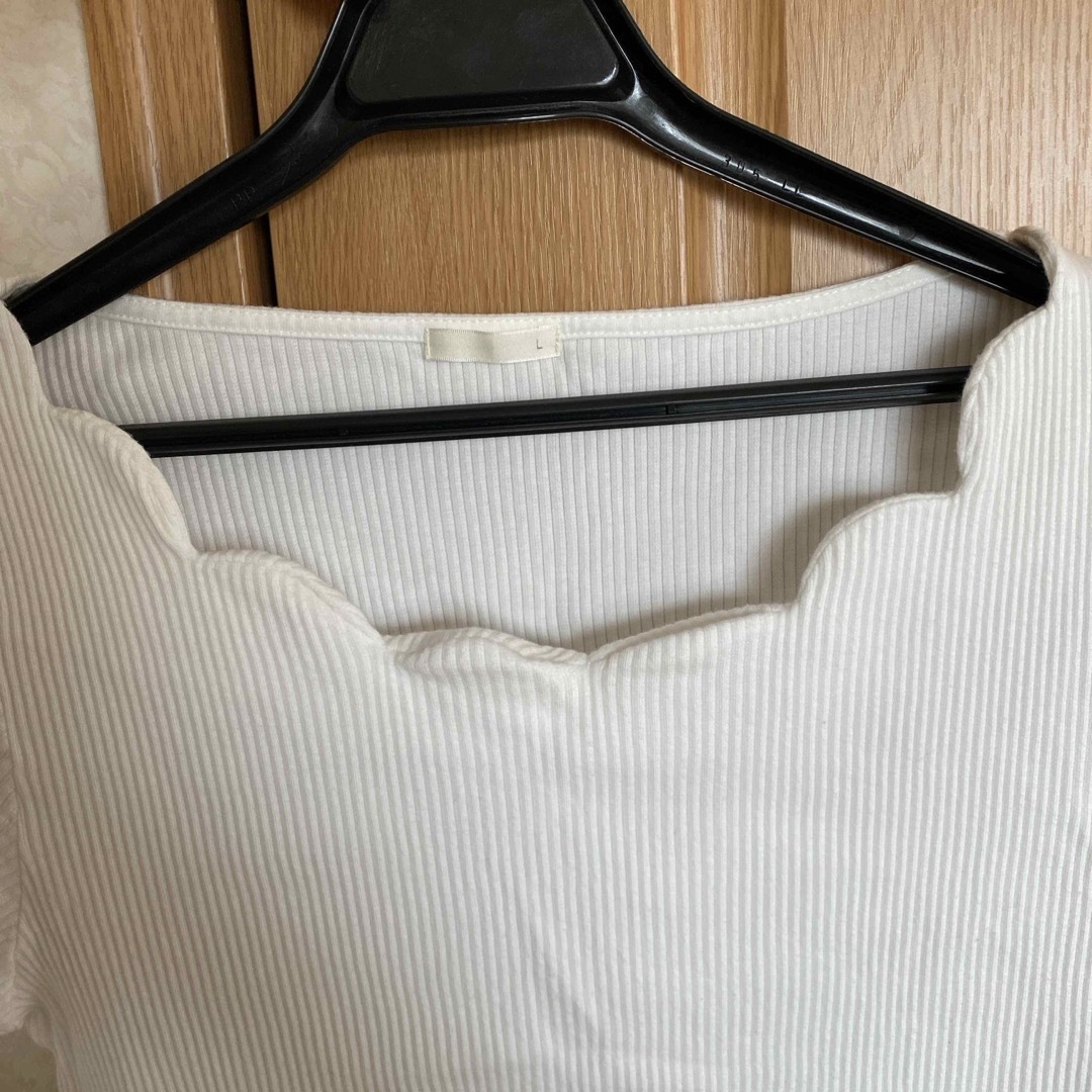 GU 白ティーシャツ レディースのトップス(Tシャツ(半袖/袖なし))の商品写真