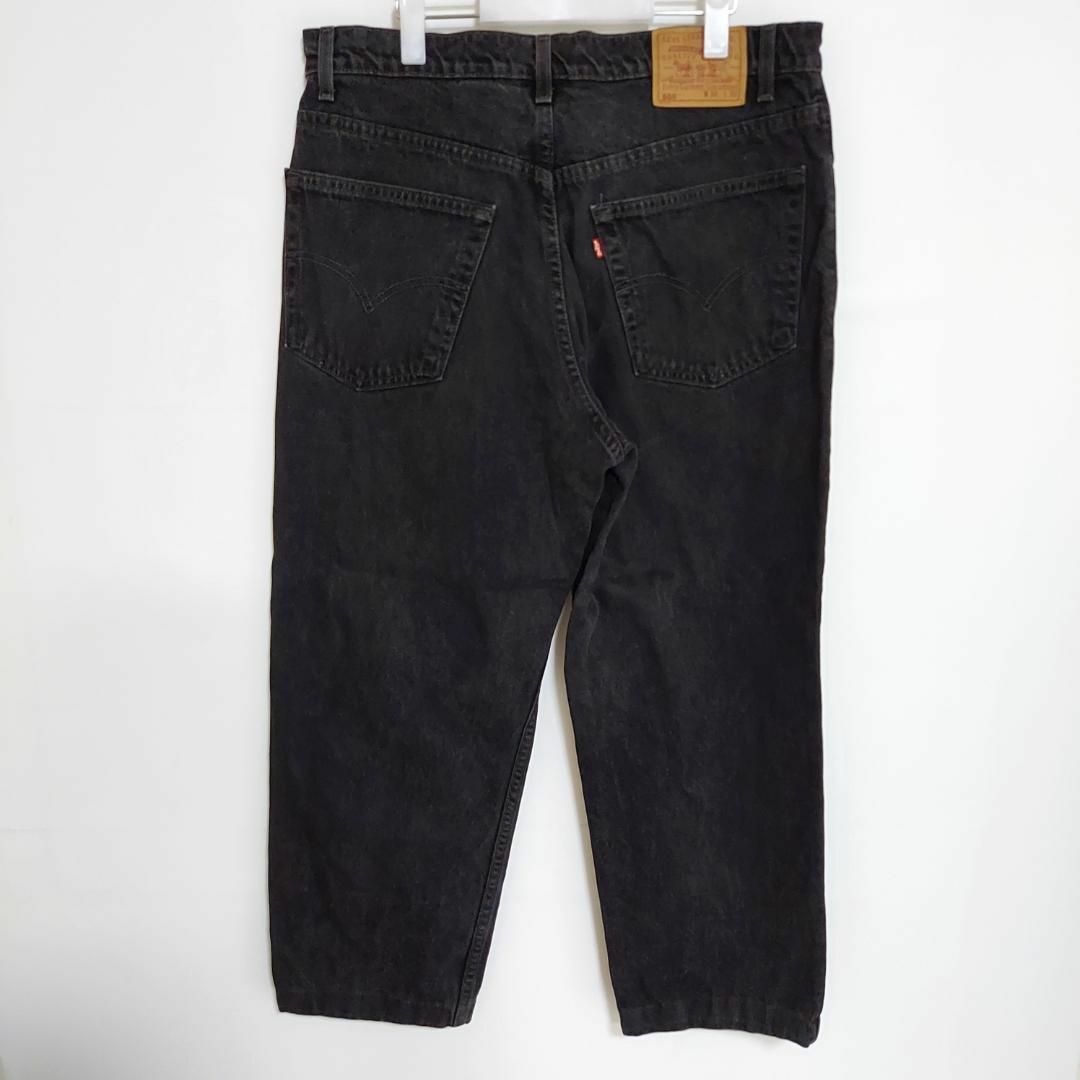 Levi's(リーバイス)のリーバイス550 Levis W38 ブラックデニム カナダ製 90s 7280 メンズのパンツ(デニム/ジーンズ)の商品写真