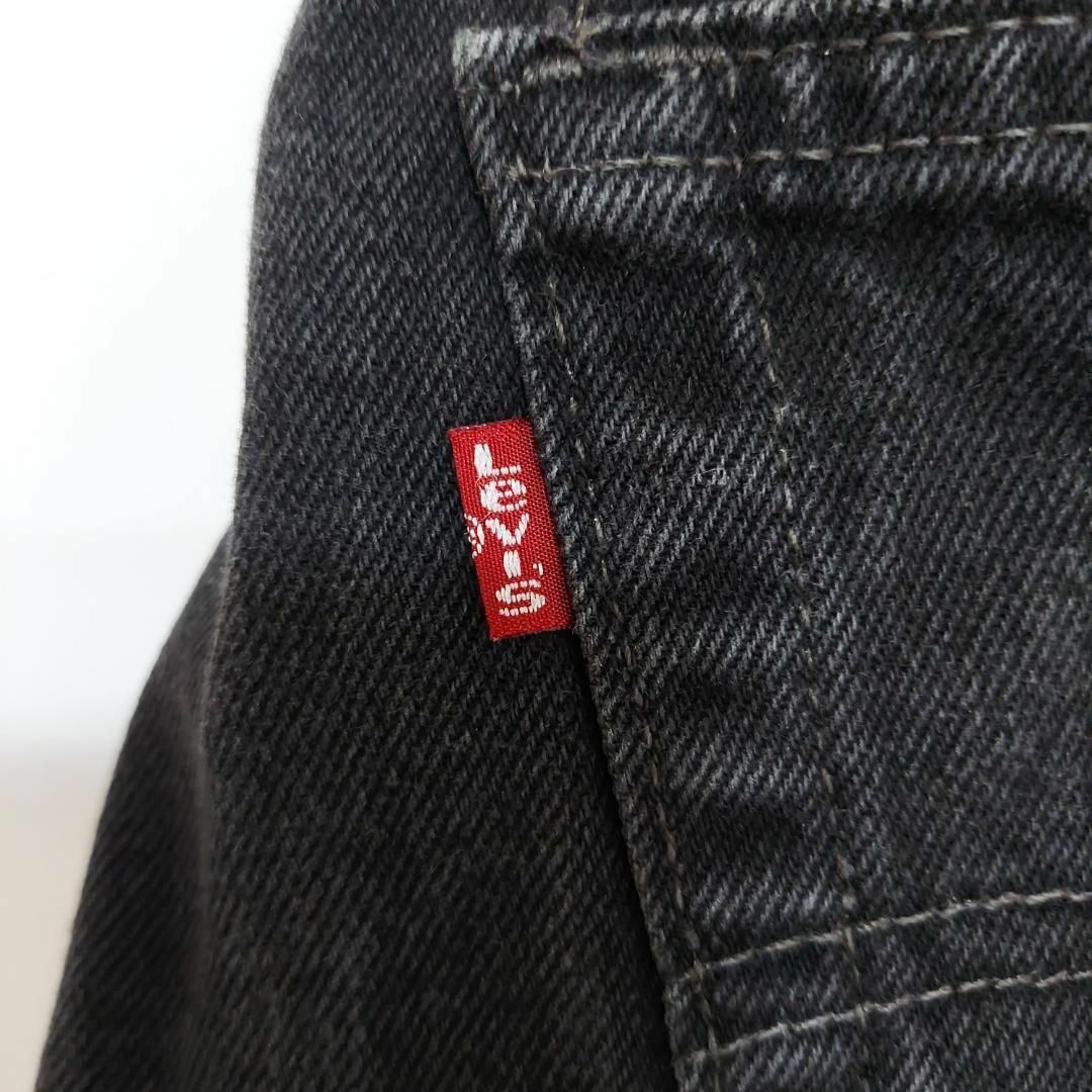 Levi's(リーバイス)のリーバイス550 Levis W38 ブラックデニム カナダ製 90s 7280 メンズのパンツ(デニム/ジーンズ)の商品写真