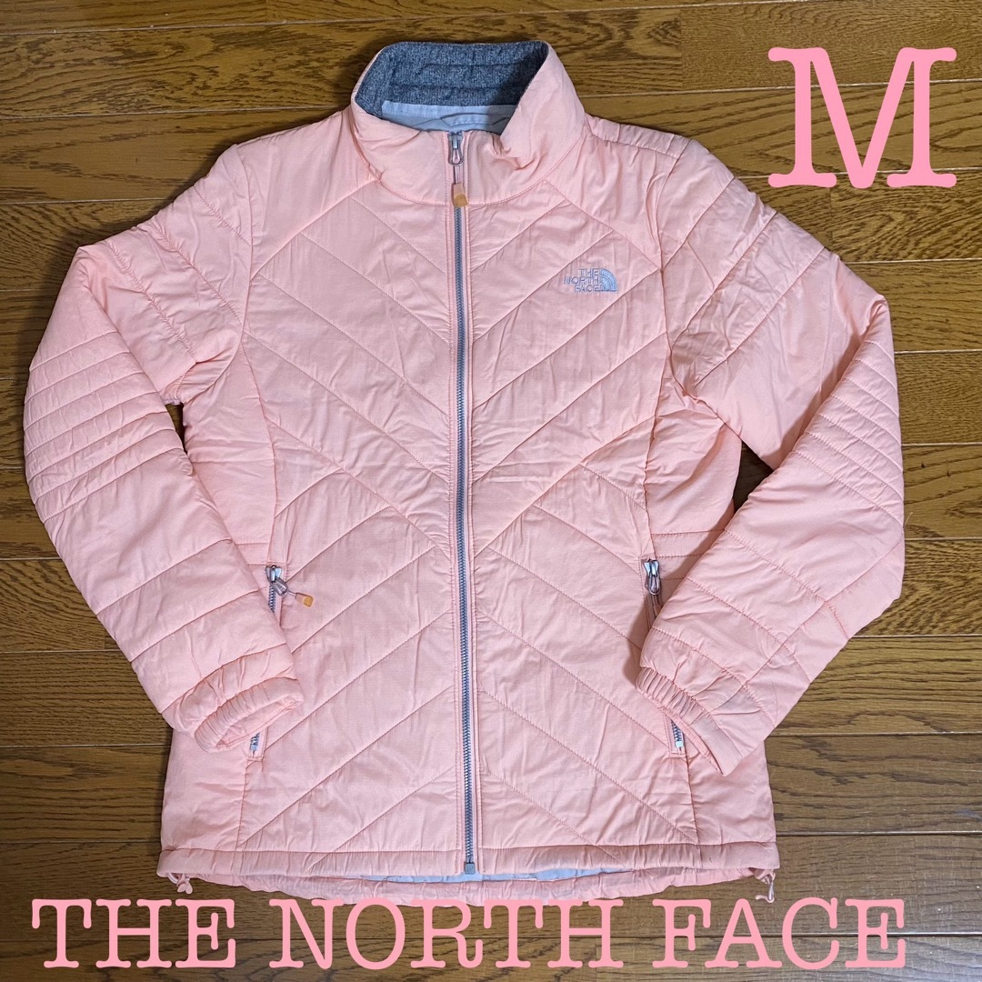 THE NORTH FACE(ザノースフェイス)のノースフェイス　中綿ジャケット　アウター　ダウン　レディースM   ライトピンク レディースのジャケット/アウター(ダウンジャケット)の商品写真