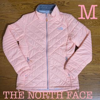 ザノースフェイス(THE NORTH FACE)のノースフェイス　中綿ジャケット　アウター　ダウン　レディースM   ライトピンク(ダウンジャケット)