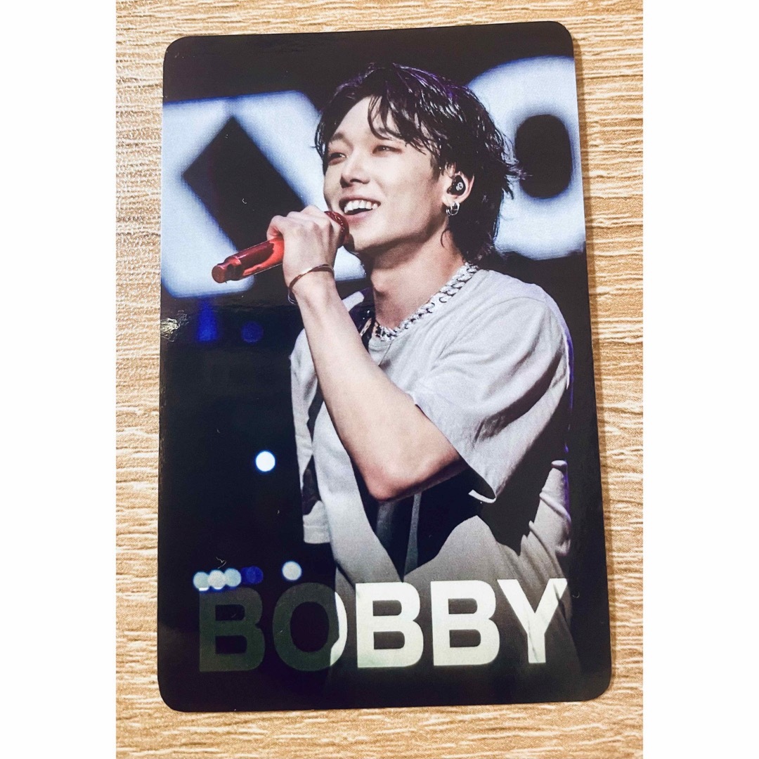 iKON ENDING CREDIT FC限定フォトカード　BOBBY エンタメ/ホビーのCD(K-POP/アジア)の商品写真