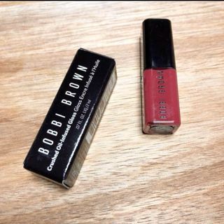 ボビイブラウン(BOBBI BROWN)のボビイブラウン　新品！クラッシュドオイルインフューズドグロス　ミニサイズ(リップグロス)