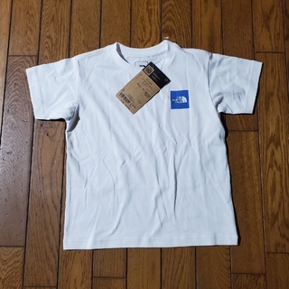 ザノースフェイス(THE NORTH FACE)のザノースフェイス◎スモールロゴ半袖Tシャツブルー◎120cm(Tシャツ/カットソー)