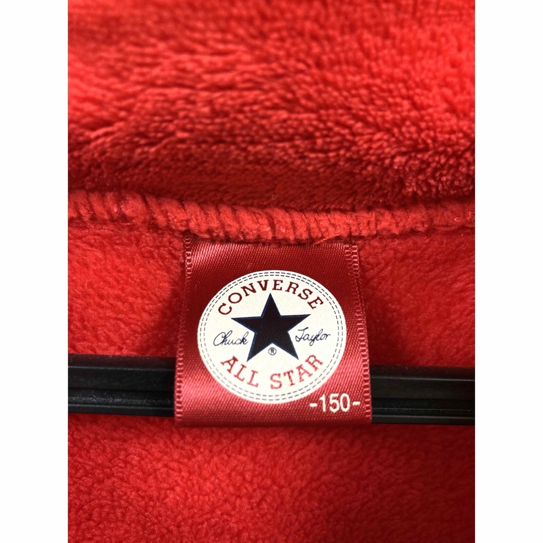 CONVERSE(コンバース)の【converse】フリースジャケット 150cm 赤 キッズ/ベビー/マタニティのキッズ服男の子用(90cm~)(ジャケット/上着)の商品写真