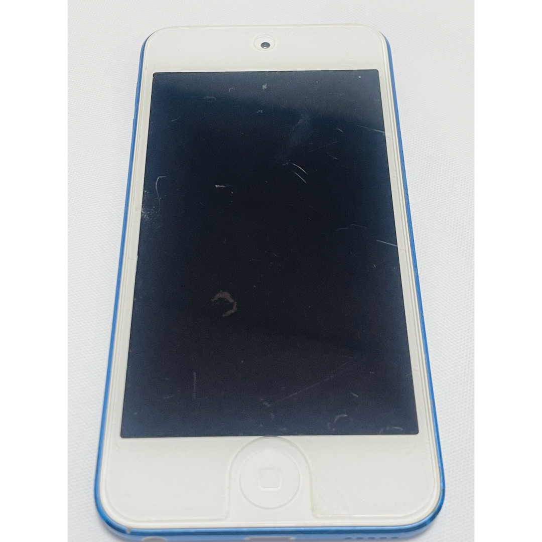 iPod touch(アイポッドタッチ)のiPod touch 第6世代 32GB MKHV2J/A 中古 ブルー スマホ/家電/カメラのオーディオ機器(ポータブルプレーヤー)の商品写真