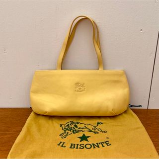 イルビゾンテ(IL BISONTE)のIL BISONTE イルビゾンテ ハンドバッグ ミニバッグ イエロー(ハンドバッグ)