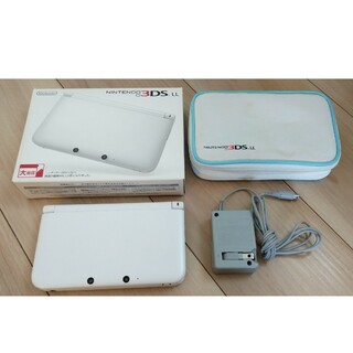 ニンテンドウ(任天堂)のNintendo 3DS  LL 本体 ホワイト(携帯用ゲーム機本体)