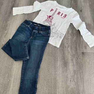 ベビーギャップ(babyGAP)のギャップ　110☆ストレッチジーンズ(パンツ/スパッツ)