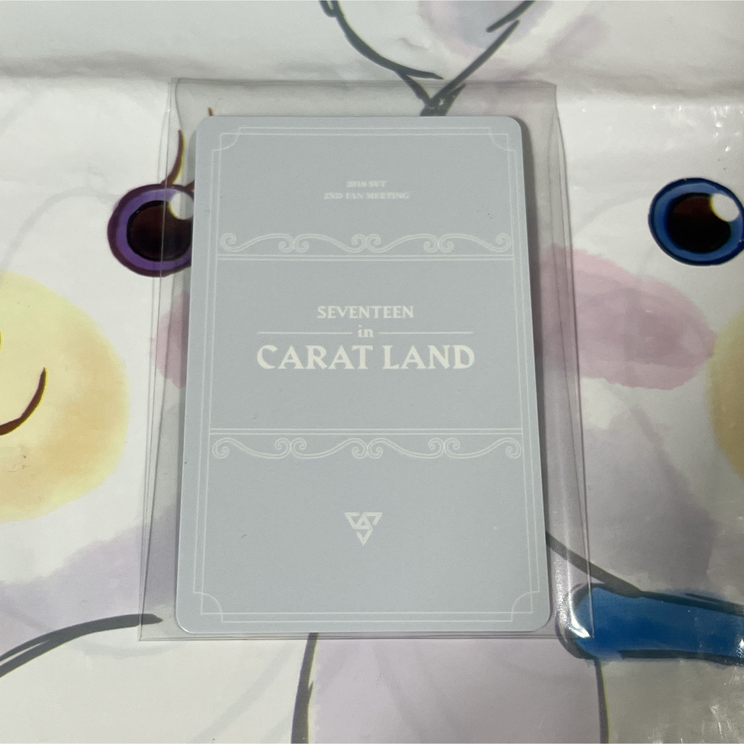 SEVENTEEN(セブンティーン)の火 エスクプス ウォヌ トレカ CARATLAND 2018 seventeen エンタメ/ホビーのCD(K-POP/アジア)の商品写真