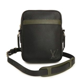 ルイヴィトン(LOUIS VUITTON)のルイ ヴィトン ダヌーヴ PM ショルダーバッグ 斜め掛け トリヨンレザー ノワール カーキ 黒 シルバー金具 M55164 LOUIS VUITTON（未使用　展示品）(ショルダーバッグ)