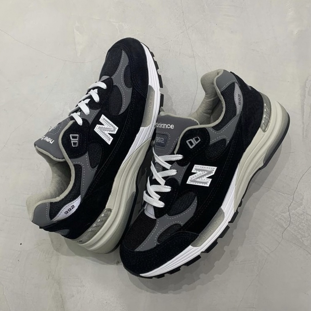 New Balance - 27.5 new balance m992 eb black gray 992の通販 by aim