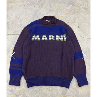 マルニ(Marni)のmarni ロゴセーター(ニット/セーター)