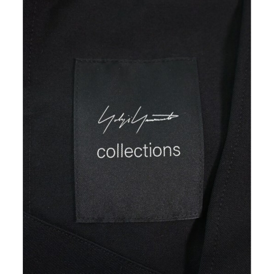 Yohji Yamamoto(ヨウジヤマモト)のYOHJI YAMAMOTO カジュアルジャケット 1(XS位) 黒 【古着】【中古】 レディースのジャケット/アウター(テーラードジャケット)の商品写真