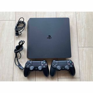 ソニー(SONY)のPlayStation4（コントローラ2台）(家庭用ゲーム機本体)