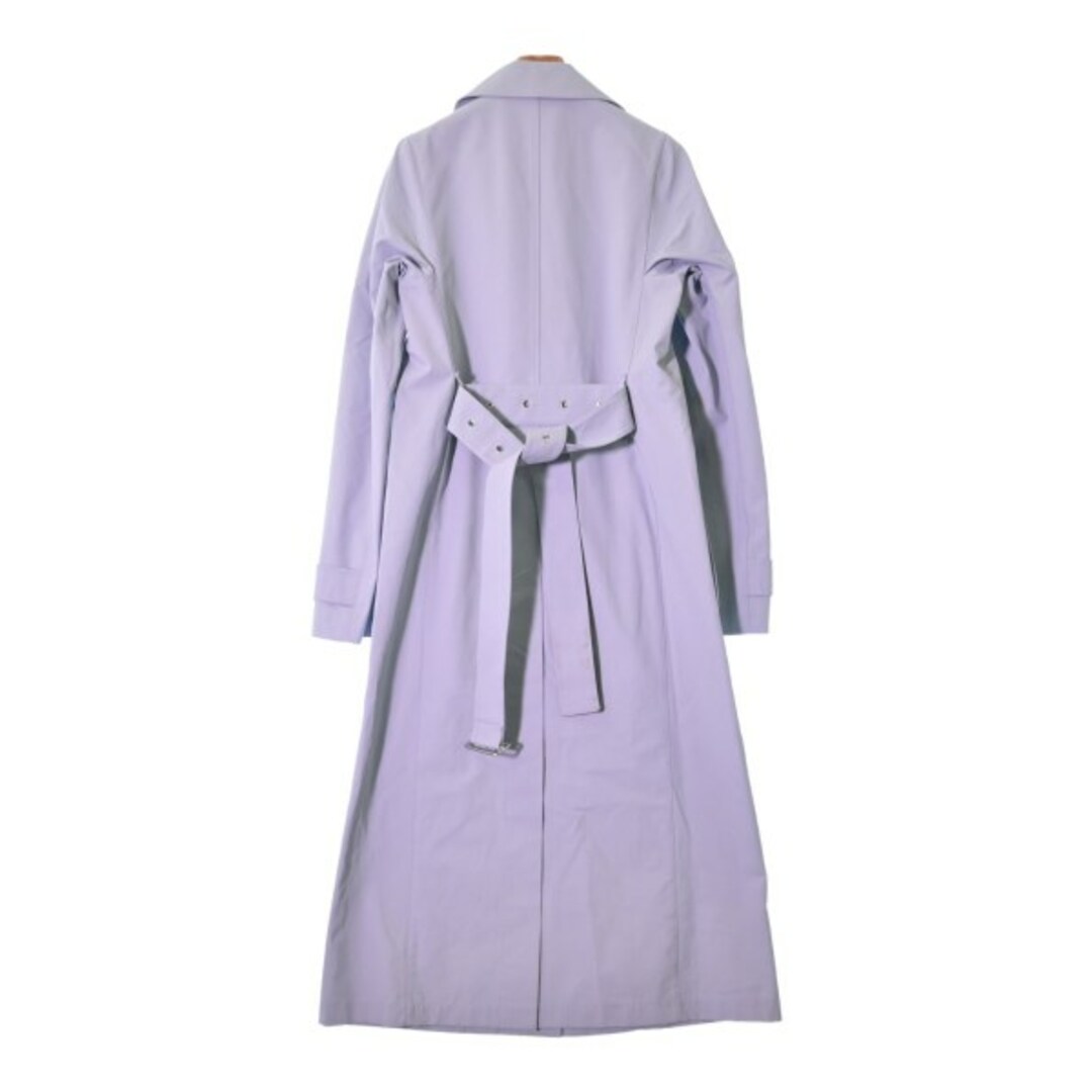 Jil Sander(ジルサンダー)のJIL SANDER ジルサンダー トレンチコート 32(XXXS位) 青 【古着】【中古】 レディースのジャケット/アウター(トレンチコート)の商品写真