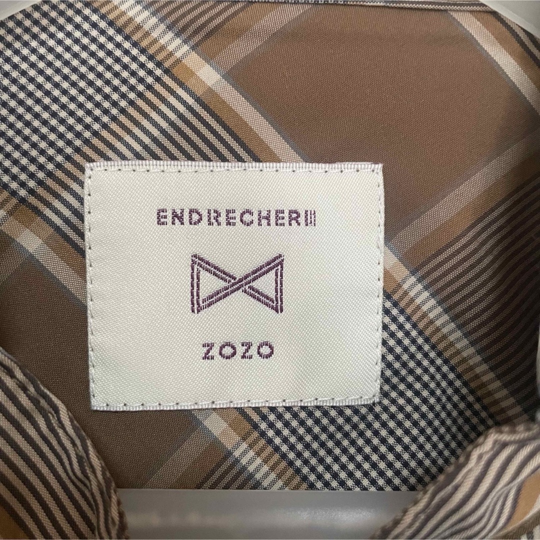 ZOZO - ENDRECHERI 堂本剛×ZOZO チェックシャツの通販 by mari-mari