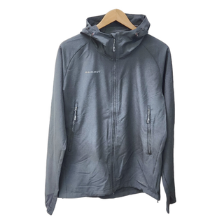 マムート(Mammut)のMAMMUT マムート Runbold Trail SO Hooded Jacket ジャケット メンズ ストレッチ black XL 1011-23001 アウトドア マウンテンパーカー 中古 T1(ナイロンジャケット)