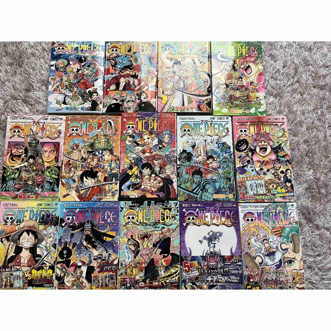 ONE PIECE(ワンピース)の漫画　ワンピース　91巻〜104巻　ワノ国編 エンタメ/ホビーの漫画(その他)の商品写真