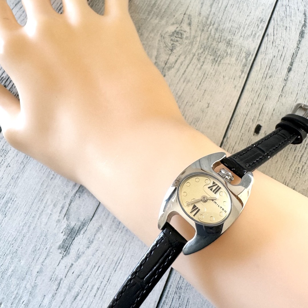 Hamilton(ハミルトン)の【希少】HAMILTON ハミルトン 腕時計 6347 マリリン シルバー レディースのファッション小物(腕時計)の商品写真