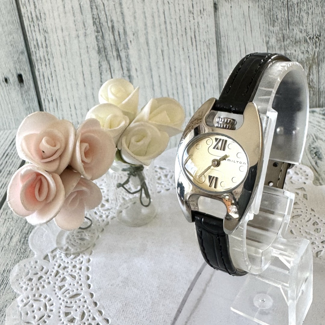 Hamilton(ハミルトン)の【希少】HAMILTON ハミルトン 腕時計 6347 マリリン シルバー レディースのファッション小物(腕時計)の商品写真