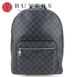 ルイヴィトン(LOUIS VUITTON)の【中古】 ルイ・ヴィトン リュック・デイパック ジョッシュ N41473 ダミエグラフィットキャンバス ブラック - バックパック メンズ 男性 LOUIS VUITTON(バッグパック/リュック)