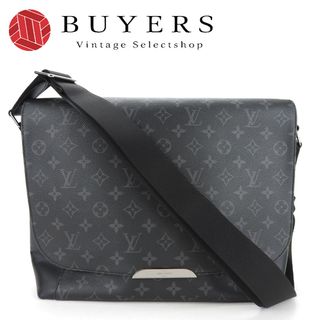 ルイヴィトン(LOUIS VUITTON)の【中古】 ルイ・ヴィトン ショルダーバッグ メッセンジャーエクスプローラー  M40565 エクリプス モノグラムキャンバス レザー ブラック 斜め掛け メンズ 男性 LOUIS VUITTON(ショルダーバッグ)