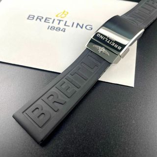 ブライトリング(BREITLING)のc140新品【ブライトリング】22mm ダイバープロ ロゴラバー 鏡面Dバッグル(ラバーベルト)