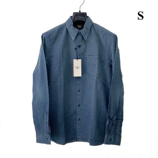 ダブルアールエル(RRL)の23FW 新品 RRL ダブルアールエル インディゴ ワークシャツ 長袖 S(シャツ)