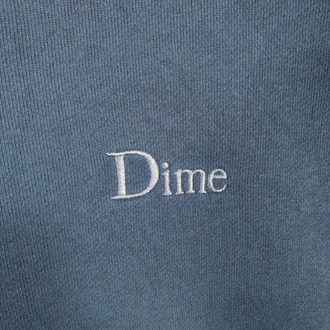 【Dime】スモールクラシックロゴ刺繍　裏起毛　ビッグシルエット　スウェット