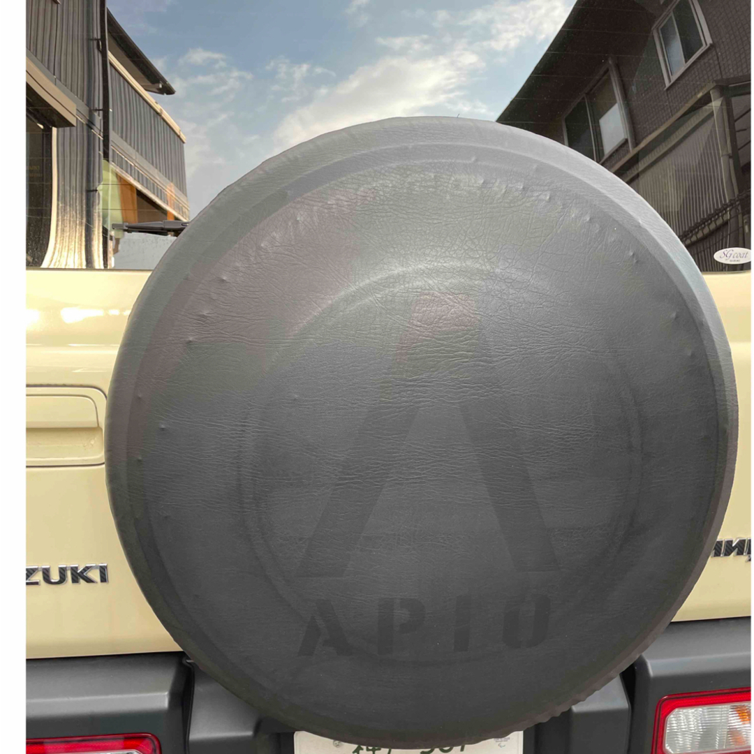 アピオ(アピオ)のhal55様専用　APIO ジムニータイヤカバー 自動車/バイクの自動車(車外アクセサリ)の商品写真