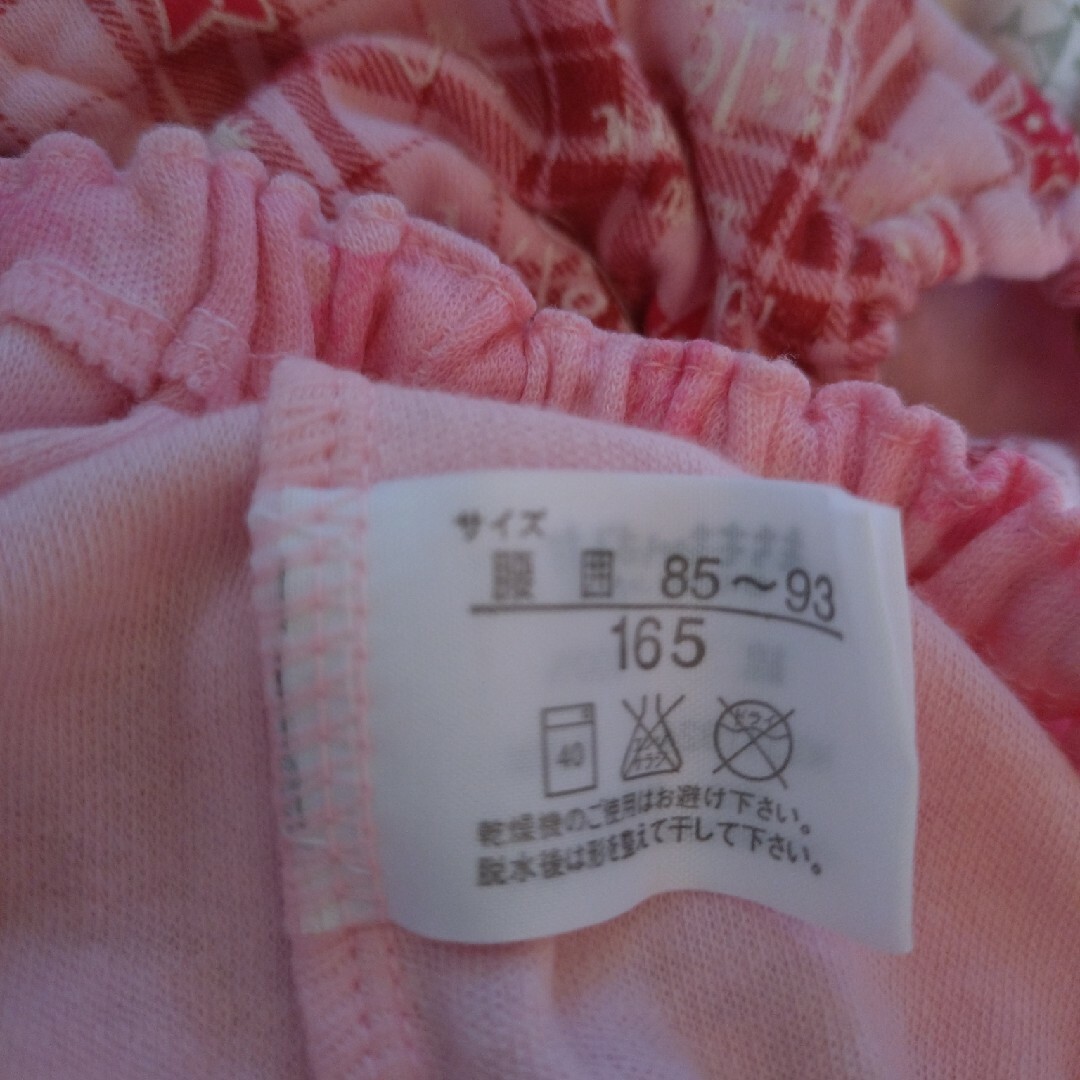 女児ショーツ 165 ピンク キッズ/ベビー/マタニティのキッズ服女の子用(90cm~)(下着)の商品写真