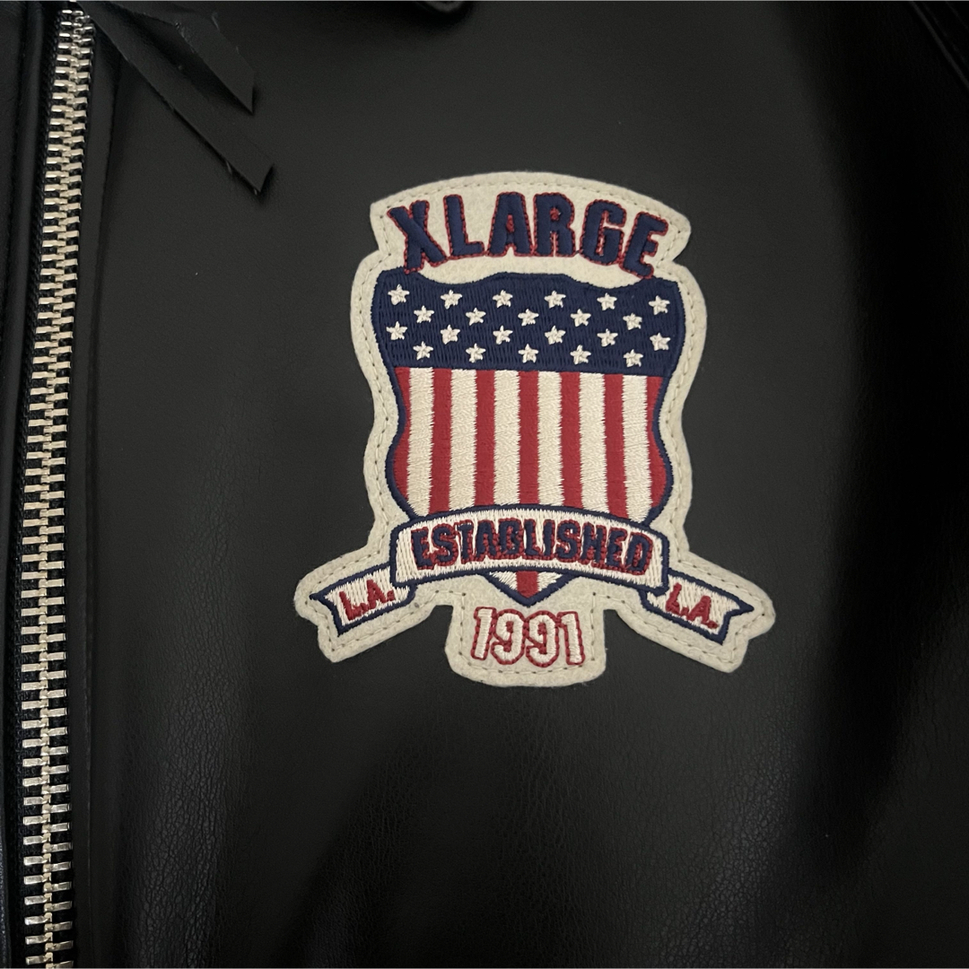 XLARGE(エクストララージ)の【入手困難】XLARGE x AVIREX ICON JACKET  アウター メンズのジャケット/アウター(スタジャン)の商品写真