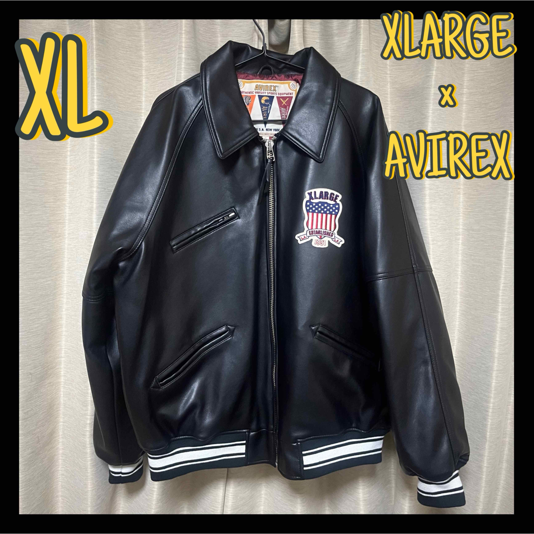 【入手困難】XLARGE x AVIREX ICON JACKET アウター | フリマアプリ ラクマ