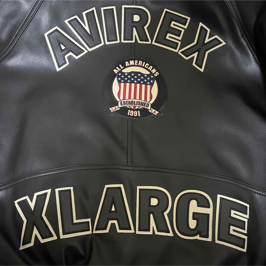 XLARGE(エクストララージ)の【入手困難】XLARGE x AVIREX ICON JACKET  アウター メンズのジャケット/アウター(スタジャン)の商品写真