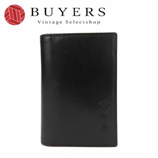 Dunhill - 【中古】 ダンヒル カードケース レザー ブラック - メモカバー ビジネス メンズ 男性 Dunhill