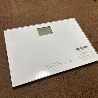 オームデンキ(オーム電機)のデジタル体重計（2020年製）(体重計/体脂肪計)