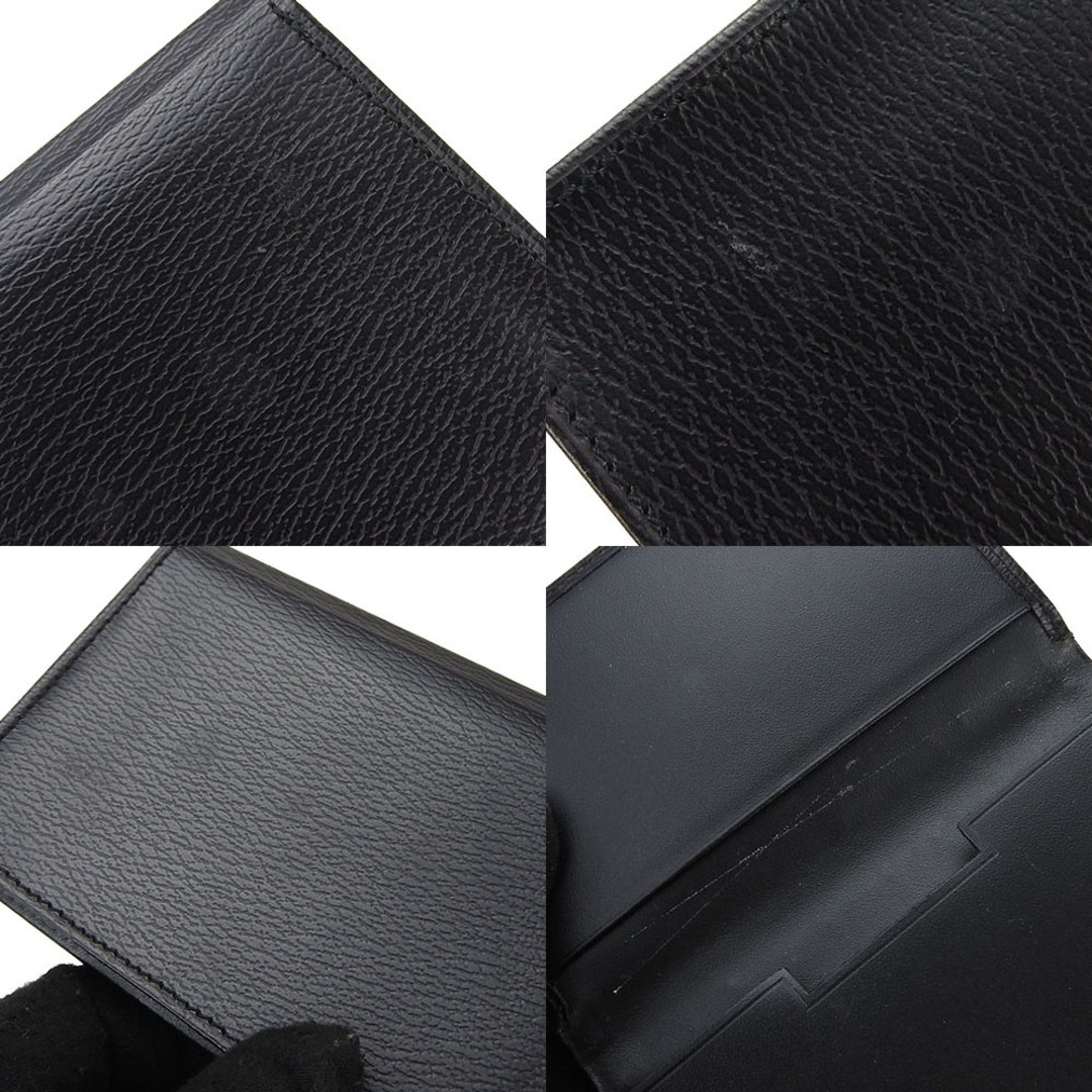 Dunhill - 【中古】 ダンヒル カードケース レザー ダーク Dunhill - 【中古】 ダンヒル カードケース レザー ダーク