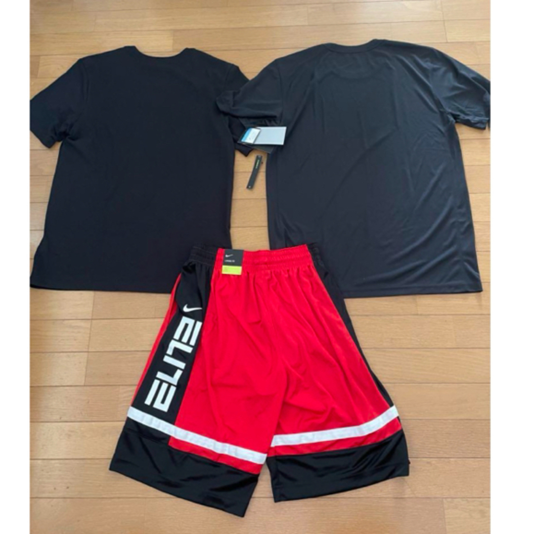 NIKE(ナイキ)のNIKE Tee/SHORT PANTS SETUP【M】 スポーツ/アウトドアのスポーツ/アウトドア その他(バスケットボール)の商品写真