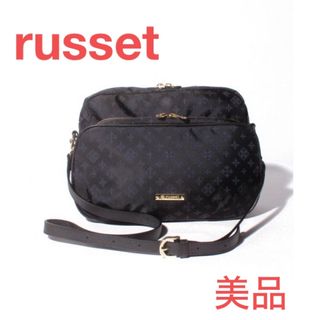 ラシット(Russet)のラシットフロントポケットショルダーバック（CE－691－SC）美品 russet(ショルダーバッグ)