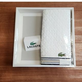 ラコステ(LACOSTE)のLACOSTE　フェイスタオル　1枚(タオル/バス用品)