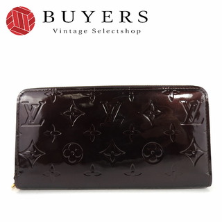 ルイヴィトン(LOUIS VUITTON)の【中古】 ルイ・ヴィトン 長財布 ジッピーウォレット M93522 モノグラムヴェルニ パープル アマラント ラウンドファスナー レディース 女性 LOUIS VUITTON(財布)