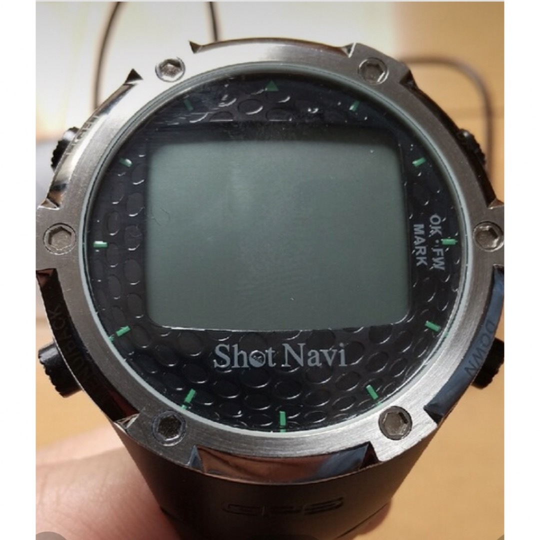 Shot Navi(ショットナビ)のSHOT NAVI GPS ゴルフナビ ウォッチ 腕時計型 計測器 W1-FW  スポーツ/アウトドアのゴルフ(その他)の商品写真