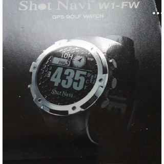 ショットナビ(Shot Navi)のSHOT NAVI GPS ゴルフナビ ウォッチ 腕時計型 計測器 W1-FW (その他)