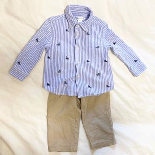 ラルフローレン(Ralph Lauren)のラルフローレン　シャツズボン　セット　12M(シャツ/カットソー)