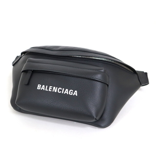 バレンシアガ(Balenciaga)の【BALENCIAGA】バレンシアガ エブリデイ ベルトバックル 552375 ブラック レザー/kt09539tg(ボディーバッグ)