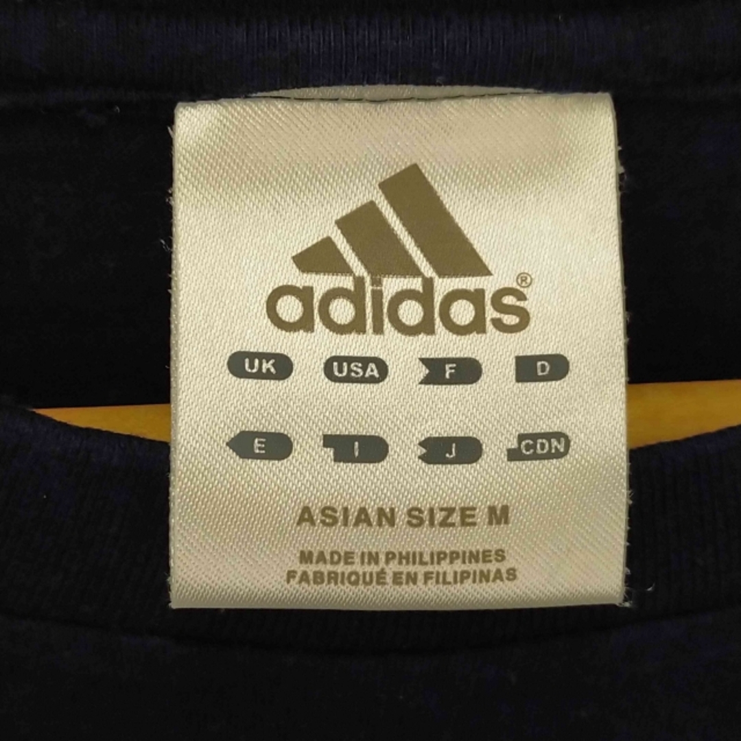 adidas(アディダス)のadidas(アディダス) 90s 万国旗タグ ボーダープリントカットソー メンズのトップス(Tシャツ/カットソー(半袖/袖なし))の商品写真