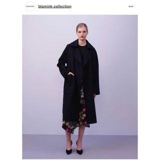 ブラミンク ロングコート(レディース)の通販 51点 | BLAMINKの ブラミンク ロングコート(レディース)の通販 51点 | BLAMINKの