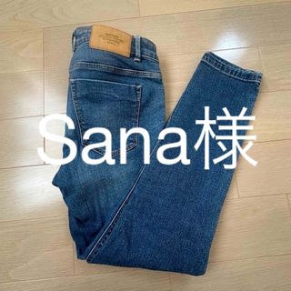 ザラ(ZARA)のZARA レディース　スキニー　デニム　36(スキニーパンツ)